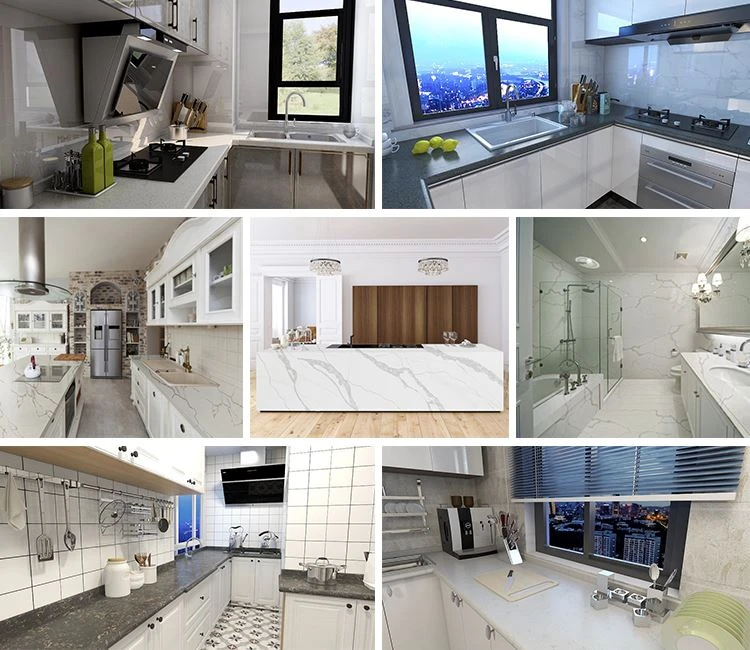 Applications of Quartz Stone Slabs Applications of Quartz Stone Slabs