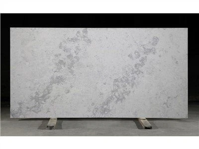 Overskyet årer Marmor Look Quartz Stone Slab